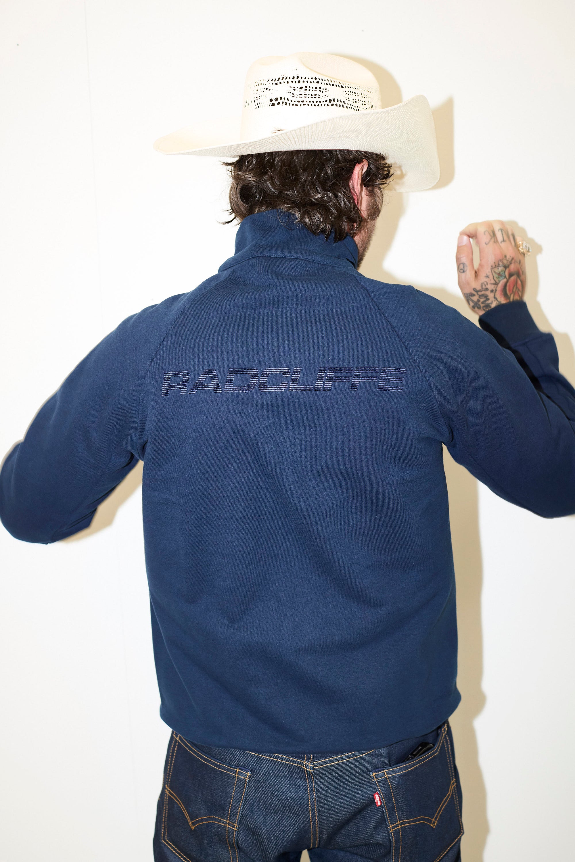 Radcliffe Quarter-Zip — Blue