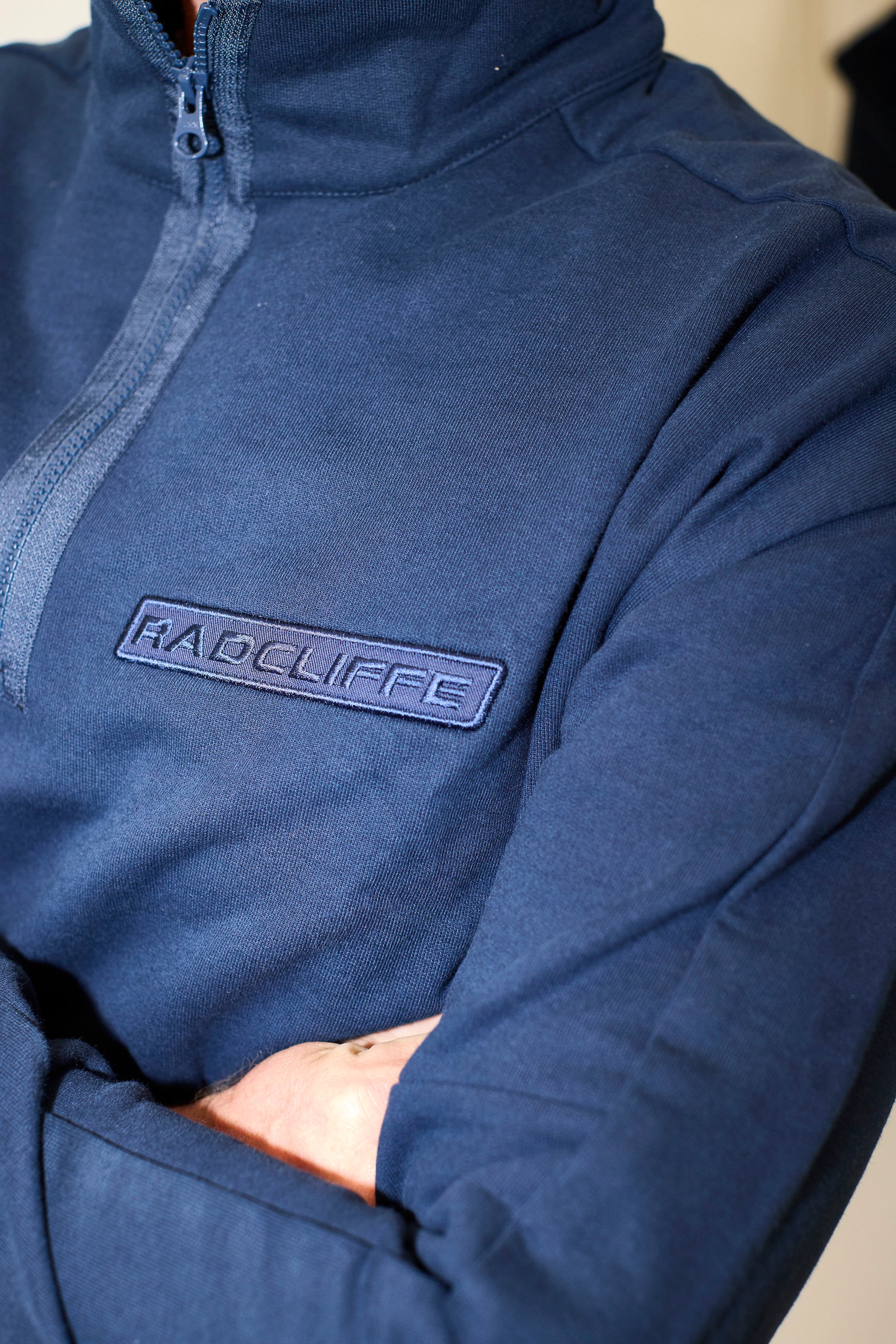 Radcliffe Quarter-Zip — Blue